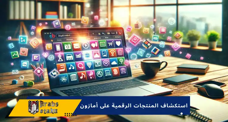 استكشاف المنتجات الرقمية على أمازون